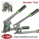 6/8/10mm 3 in 1 Copper Tube Bender Manual Lever Type Bender Pliers Refrigeration Repair Tool for