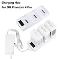 Phantom 4 Battery Charger for DJI Phantom 4 Pro V2.0 Advanced Drone 3 in1 Charging Hub Charging