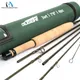 Maximumcatch Cruiser 7/7.5/8ft 2/3/4wt Fly Fishing Rod IM10 Carbon Fiber 6Piece Travel Fly Rod with