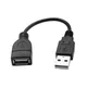 USB 2.0 Extension Short Cable Cord For Smart TV PS4 Speed Data Extension Charge Cables Male To