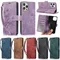 I Phone 15 Pro Max Hülle für iPhone 15 11 13 14 12 Pro Max X XS XR 6 7 8 Plus SE Wallet Cases Orchid Leather Flip Cover Carcasa