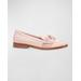 Leandra Patent Bow Slip-on Loafers