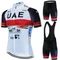 UAE ciclismo uomo pantaloni da uomo Gel abbigliamento sportivo abbigliamento da bici pantaloncini