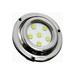 Race Sport 6 LED 6x1W Surface Mount Marine Light White 316 Marine Grade Stainless Steel MS-ML-6X1W