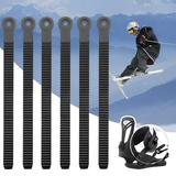 Jiaroswwei Snowboard Ankle Ladder Strap Binding Replacement Sturdy Universal Simple Installation Ankle Strap Snowboard Binding Parts