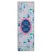 Printed Yoga Mat - Quick-Dry Non-Slip Foldable Fitness Blanket Towel for Yoga