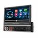 Power Acoustik PD-721B 7 Single-DIN Motorized Touchscreen w/DVD/CD & Bluetooth Bundle