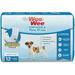 [Pack of 4] Four Paws Wee Wee Disposable Male Dog Wraps X-Small/Small 12 count