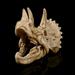 Ozmmyan Aquarium Landscaping Decoration Anima-l Skull Decoration Simulation Dinosaur Triceratop-s Skull Tricky Decoration Halloween Decoration Up to 50% off