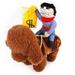 TUWABEII Pet Cowboy Riding Transformation Costume Pet Supplies Costumes Cospaly Dog Clothes Mother s Day Decoration
