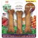 [Pack of 4] Nylabone Healthy Edibles Chews Variety Pack Regular 3 count