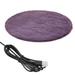 40cm Pet Electric Blanket Heating Pad Dog Cat Bed Mat Pet Dog Sofa Cushions Gray purple