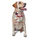 Junzan Colorful Mushrooms (2)-1pcs Dog Bandanas Dog Bandanas Scarf Triangle Bibs Kerchief Flannel Thicken Cotton Bandana for Small Medium Large Dogs and Cats