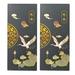 FRCOLOR 2pcs in 1 Set Creative Chinese Style Bronzing Set Note Paper Student Sticky Notepads Note Pads Memo Pad (Black)