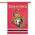 Party Animal- Inc. Applique Banner Flag - Ottawa Senators