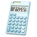 Waroomhouse Solar Powered Calculator Compact Size Calculator for Travel Solar Powered 8-digit Calculator with Comfortable Buttons Display Calculator for Daily Use