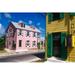 Colorful Loyalist Home Governors Harbour Eleuthera Island Bahamas Print by Greg Johnston