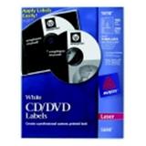 CD-DVD Laser Printer Label - Matte White - 100 Per Pack