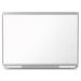 QR Magnetic Marker Board-Porcelain-6 ft. x 4 ft.-Aluminum Frame