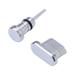 2pcs/ Set 3.5mm Earphone Jack Anti Dust Plug And Micro USB Port Plug for Phones S7/ / G5 Plus/ 2016/ / / / (Silver)