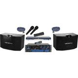 Ktv Digital Karaoke Mixing Amplifier With Speaker Package