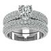 WQJNWEQ Valentines Day Gifts Jewelry Luxury Shiny Full Diamond Rings Wedding Bridal Rings Promise Rings on Sale