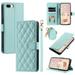 Mantto for iPhone 7 Plus/8 Plus Wallet Case with Detachable Wrist Strap & Shoulder Strap Shockproof Luxury PU Leather Purse Credit Card Slots Magnetic Flip Kickstand Crossbody Phone Case Mint