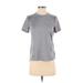 Nike Active T-Shirt: Gray Activewear - Women's Size Small