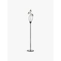 Dar Lighting Luther 3 Light Floor Lamp Black