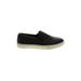 Steve Madden Flats: Slip On Platform Classic Black Color Block Shoes - Women's Size 9 - Almond Toe