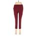 Active by Old Navy Casual Pants - Mid/Reg Rise: Burgundy Bottoms - Women's Size Medium