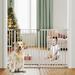 linor Extra Tall 40.5" Dog Gate Indoor, Baby Gate for Stairs & Doorways, Safety Child Gate in White | 40.5 H x 57.5 W in | Wayfair 60735044110