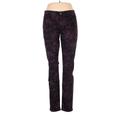 CAbi Jeans - Mid/Reg Rise: Purple Bottoms - Women's Size 8 - Acid Wash