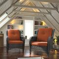 Red Barrel Studio® Koamalu Wicker Outdoor Lounge Chair Wicker/Rattan in Brown | 34 H x 29 W x 33 D in | Wayfair A3164409D3F3446A8BF7177872016E23