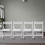 Red Barrel Studio® Tyrek Manufactured Wood Patio Folding Chair Folding Chair Set in Brown | 31.91 H x 17.76 W x 16.71 D in | Wayfair