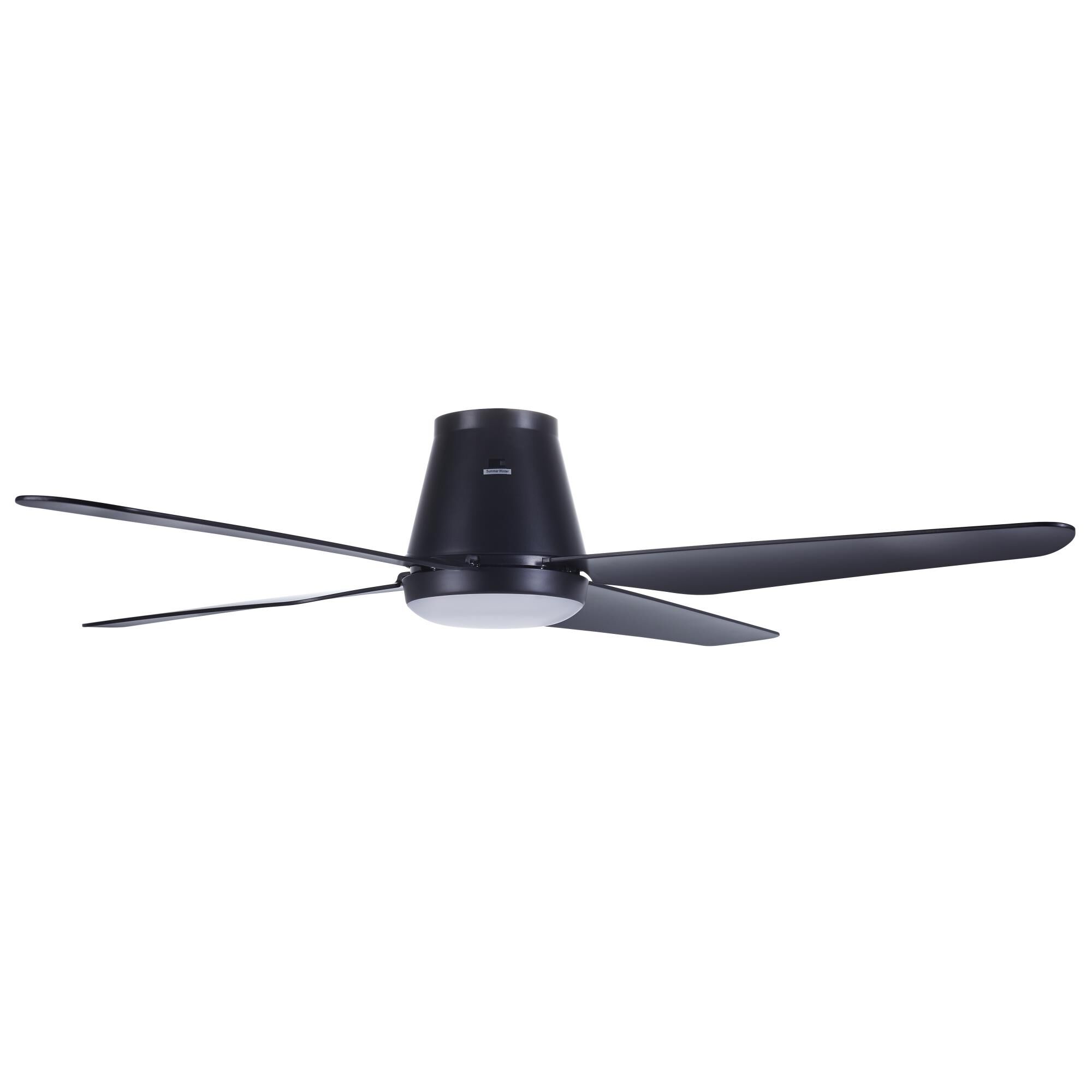 Beacon Lighting Aria Hugger 52 Inch Flush Mount Fan with Light Kit - 21300201