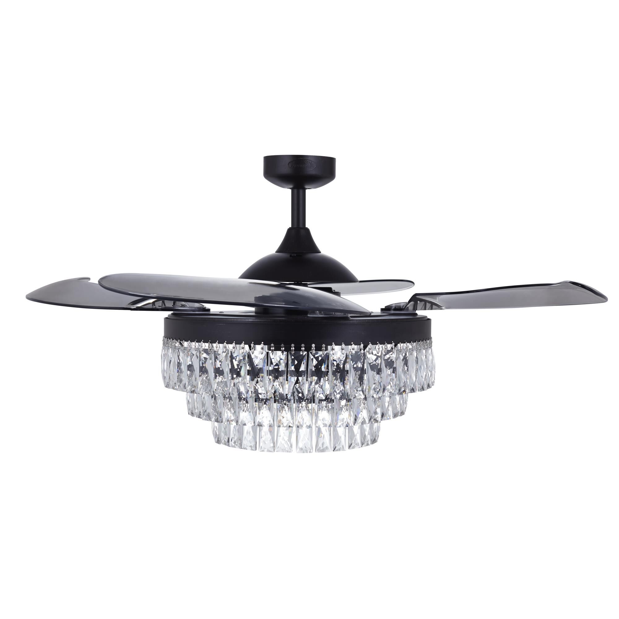 Beacon Lighting Veil 48 Inch Ceiling Fan with Light Kit - 21292201