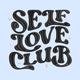 Self Love Club Embroidery File, Love Heart Embroidery Design, Love Pes File, Self Care Embroidery Designs, Digital Download, Trendy Design