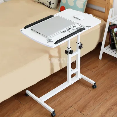 Mini Mordern Design Bett Seite Tisch Desktop Einstellbar Höhe Heb Für Laptop Schreibtisch Notebook