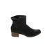 Ugg Australia Ankle Boots: Black Print Shoes - Women's Size 11 - Round Toe