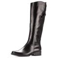 Stiefel GABOR Gr. 38, Varioschaft, schwarz Damen Schuhe Lederstiefel