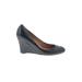 Ann Taylor Wedges: Gray Shoes - Women's Size 6 1/2