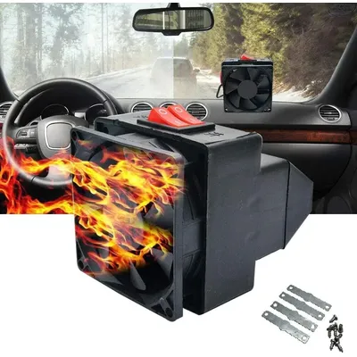 12V/24V Car Vehicle Heating Heater Hot Fan Driving Defroster Demister For Vehicle Portable Temperature Control Device