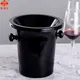 Neue Weinprobe fässer Verkostung Party Weinprobe Spuck fass Schwarzer Plastik-Vomit-Eimer-Trichter