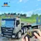 Huina Rc Truck Trailer 1/18 9Ch Trucks On Radio Control Cars Electric Flat Truck Model Construction Engineering Vehicles Toys