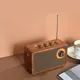 A23 Classical Retro FM Radio Receiver Portable Bluetooth Speaker Stereo Music Player Support TF Card