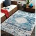 Mark&Day Outdoor Area Rugs 6x9 Buffalo Grove Global Indoor/Outdoor Dark Blue Area Rug (6 7 x 9 )