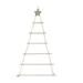 DIY Wooden Christmas Tree Wooden Wall Hanging Christmas Tree New Year Decoration for Home Ornaments White