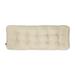 Patio Bench Cushion Soft Beige Stripe 48â€�W