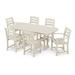 POLYWOOD La Casa Cafe 7-Piece Dining Set in Sand